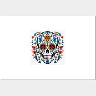 Day of the Dead Sugar Skull 22 Posters and Art